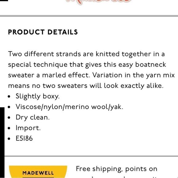 Madewell Threadmix Sweater - Picture 4 of 10